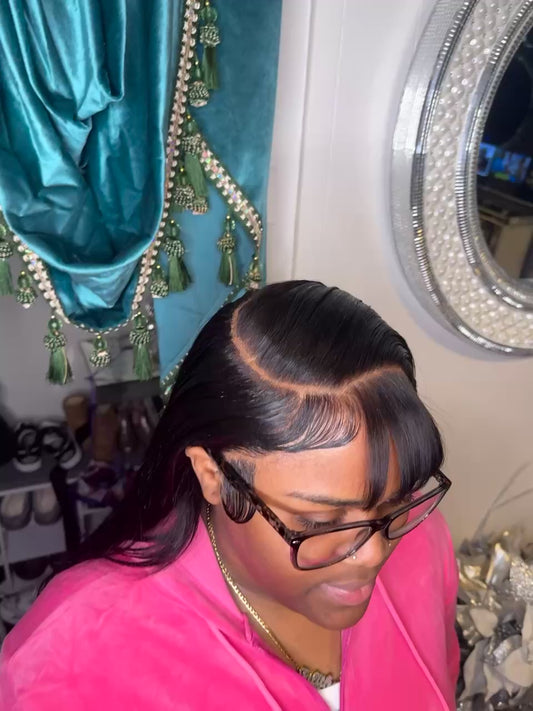 New frontal wig install